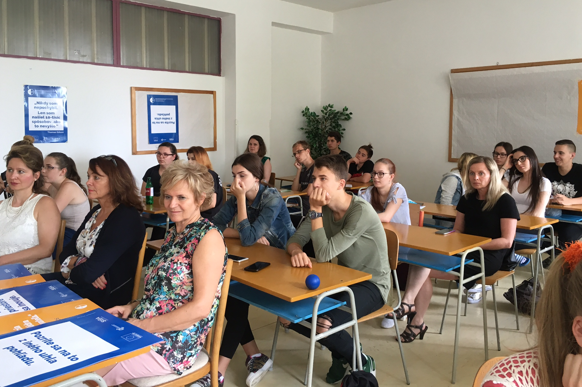 Inovačný workshop, Obchodná akadémia, Hlohovec, 7. 6. 2018
